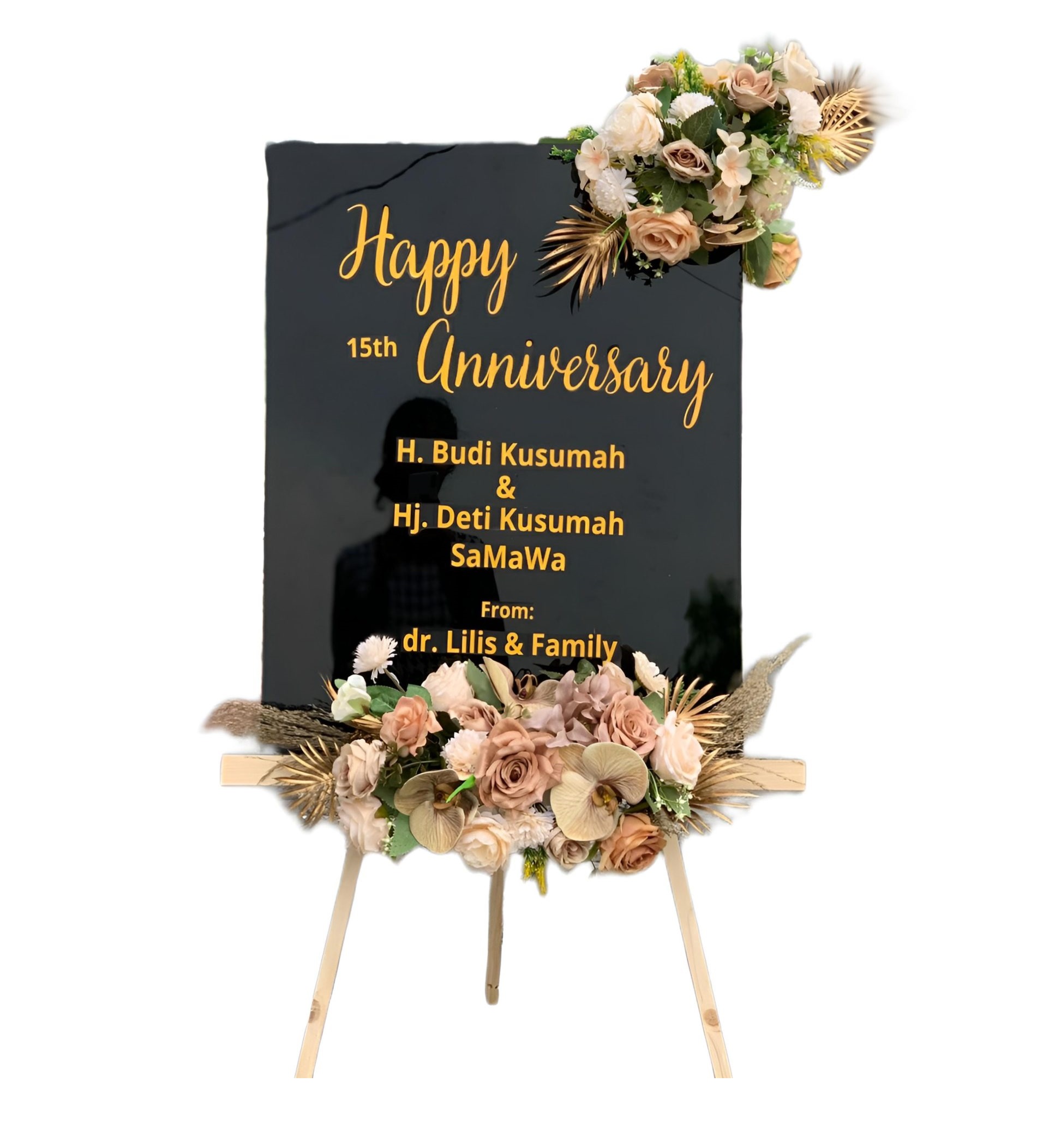 Papan Bunga Akrilik Kartasura